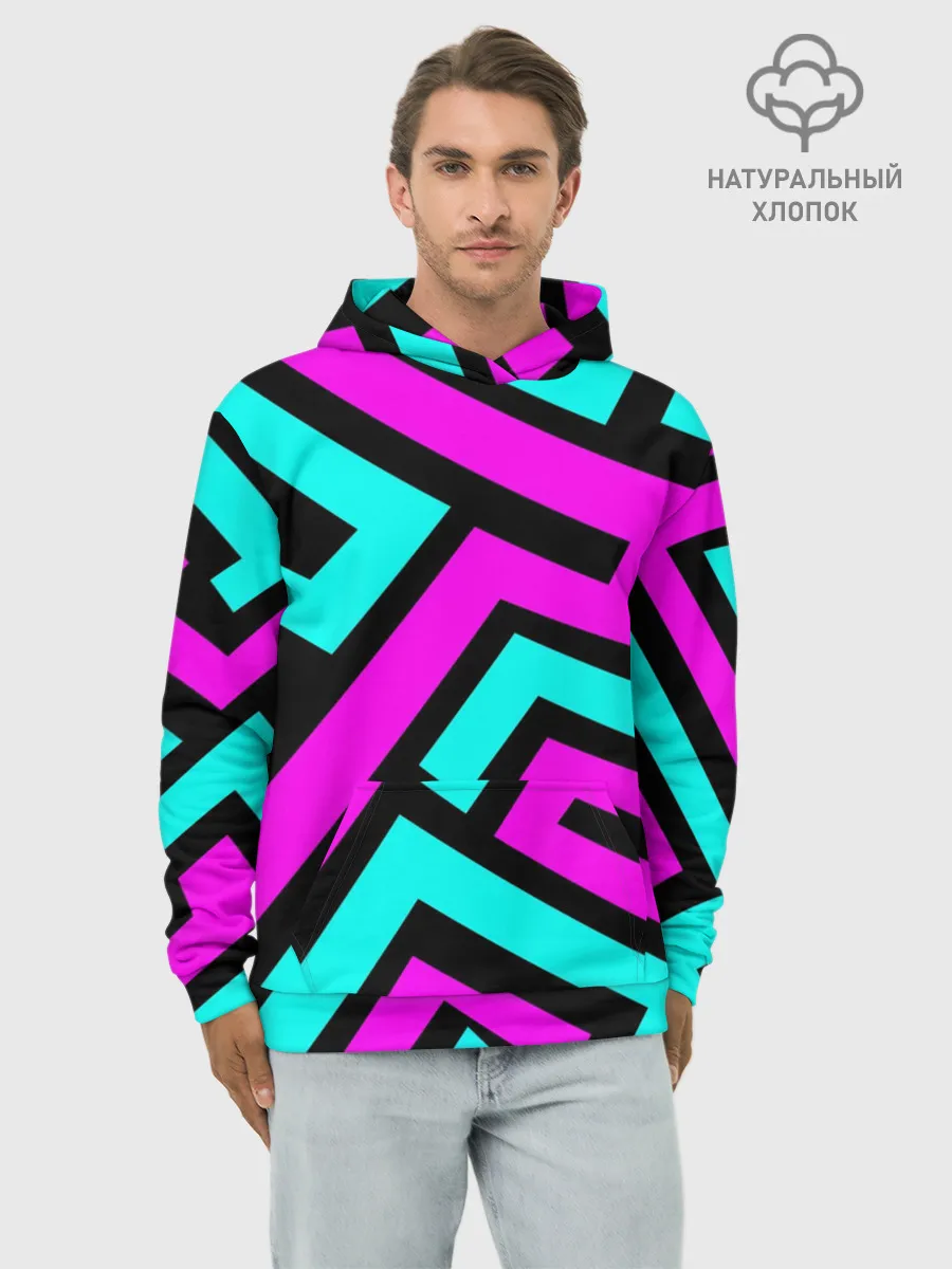 Худи мужской база хлопок / Abstract Background 4