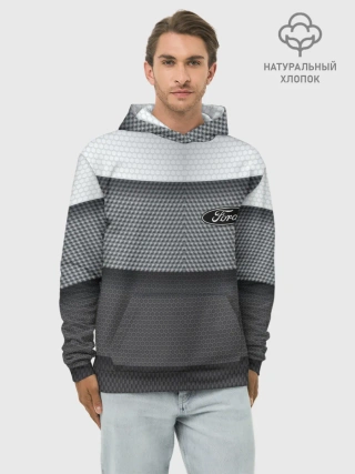 Худи мужской база хлопок / Ford sport