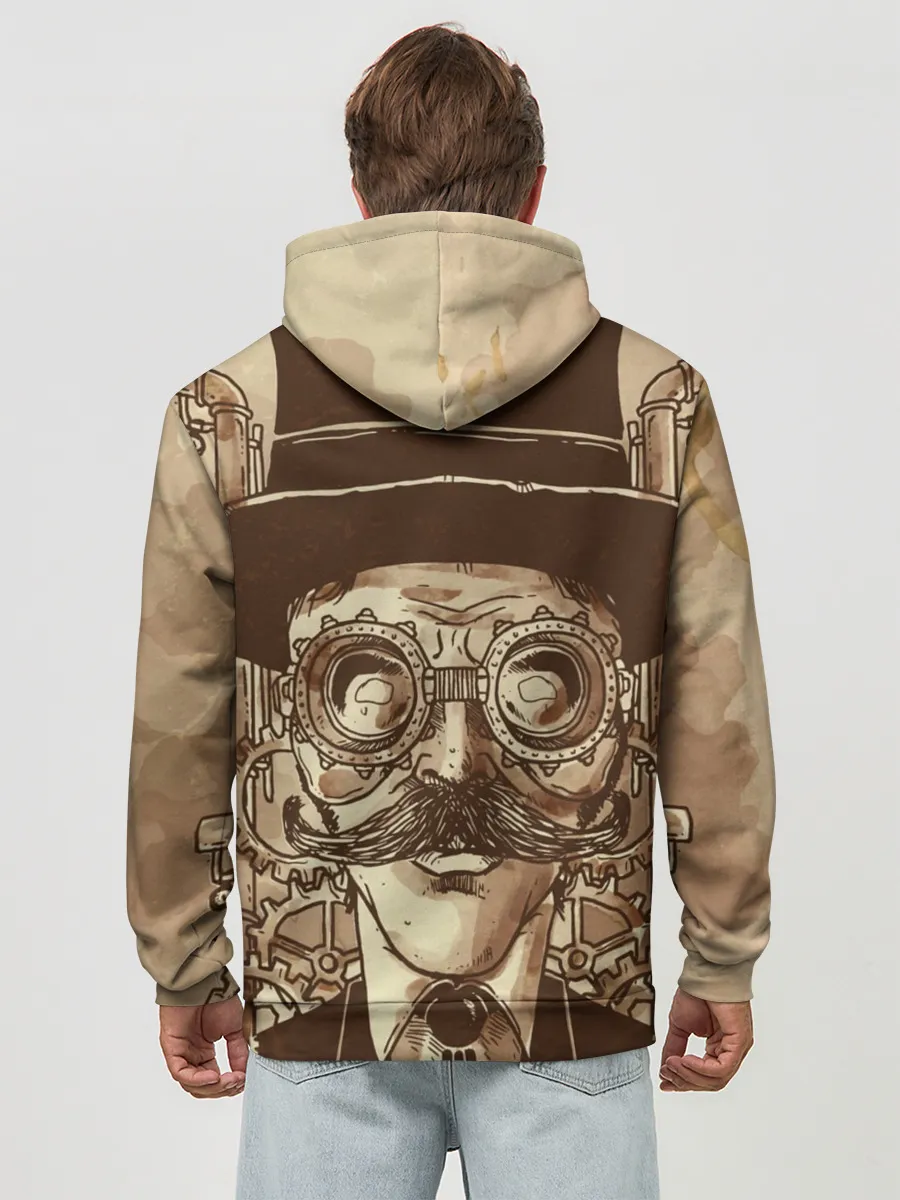 Худи мужской база хлопок / Стимпанк