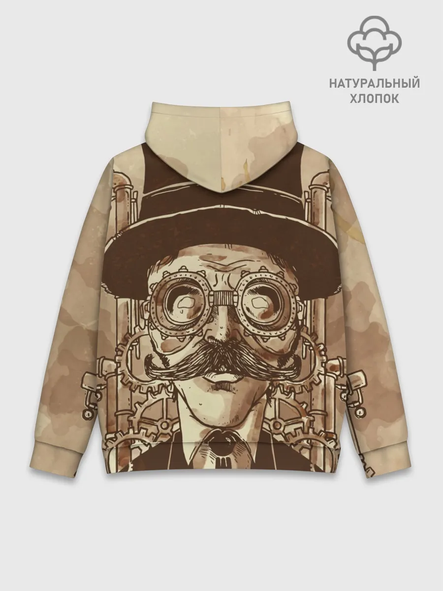 Худи мужской база хлопок / Стимпанк