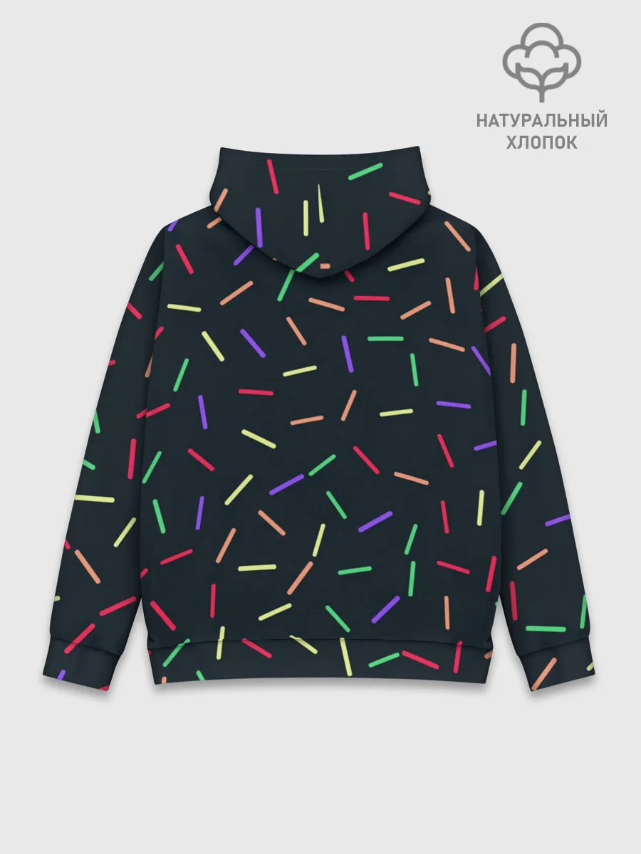 Худи мужской база хлопок / Барсук