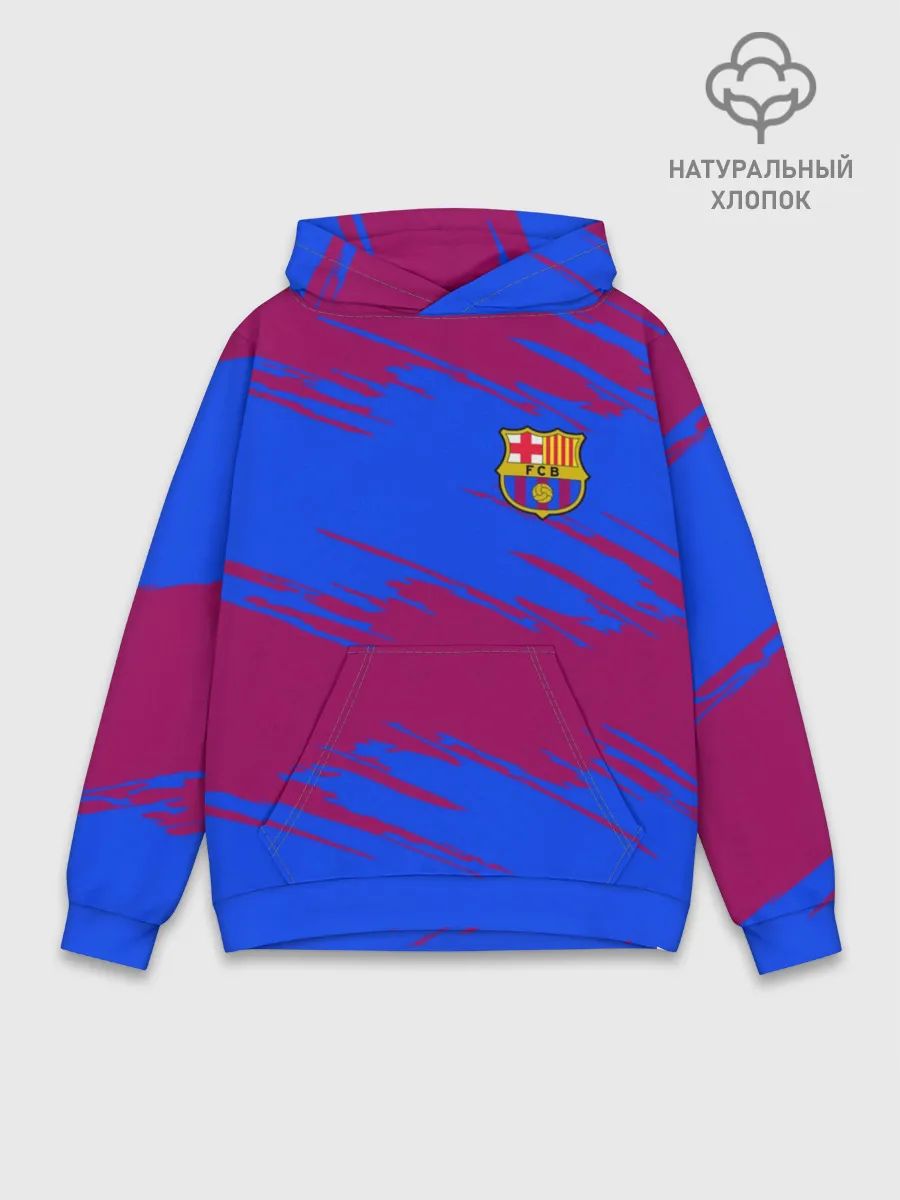 Худи мужской база хлопок / Barcelona