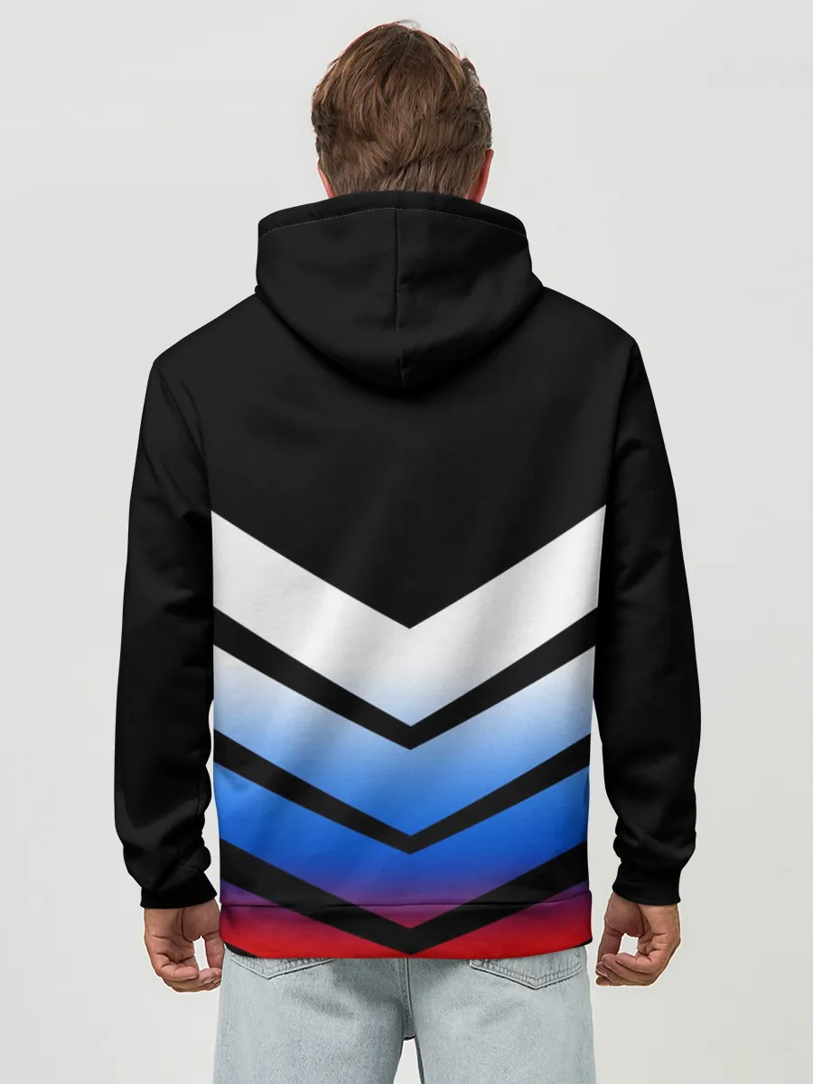 Худи мужской база хлопок / RUSSIA SPORT | РОССИЯ СПОРТ