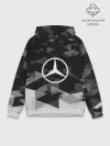 Худи мужской база хлопок / Mercedes sport geometry