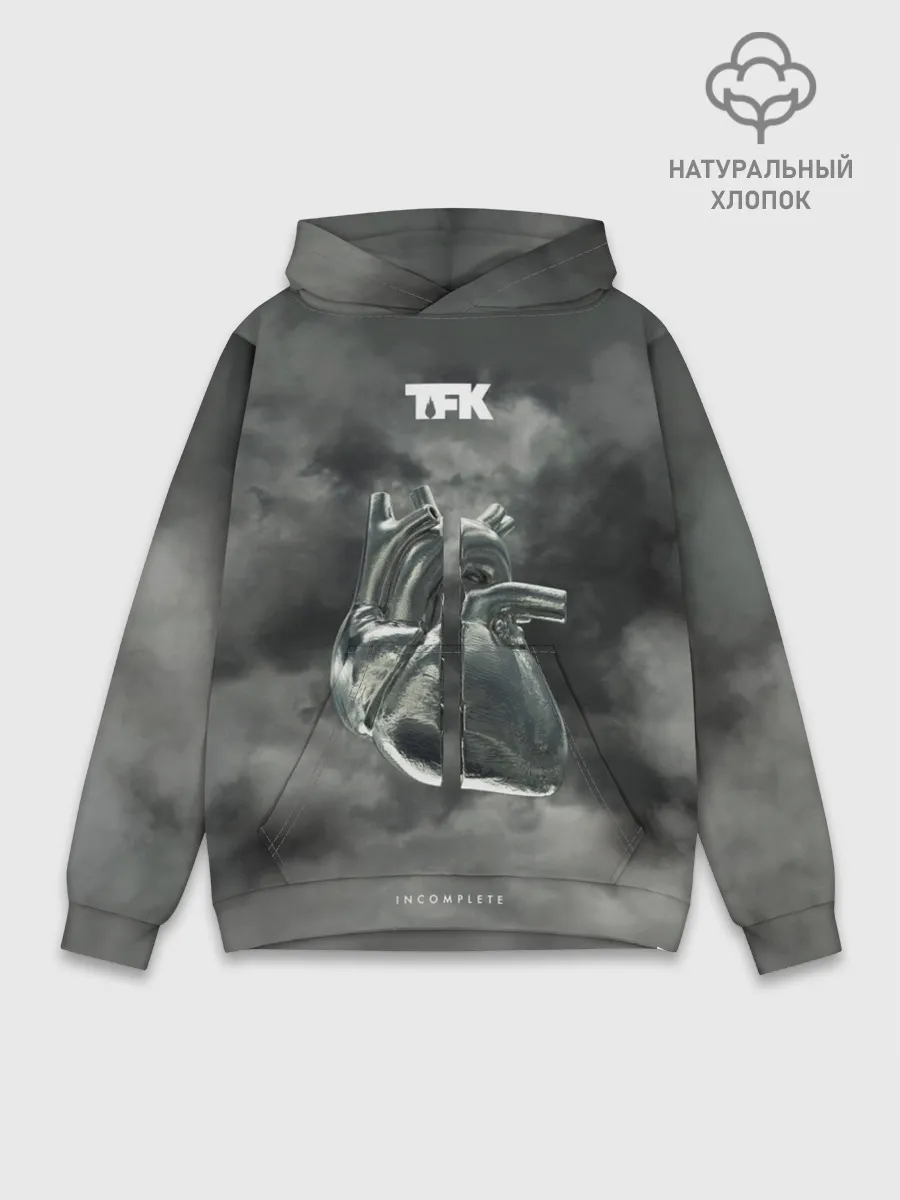 Худи мужской база хлопок / TFK Incomplete