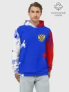 Худи мужской база хлопок / RUSSIA SPORT