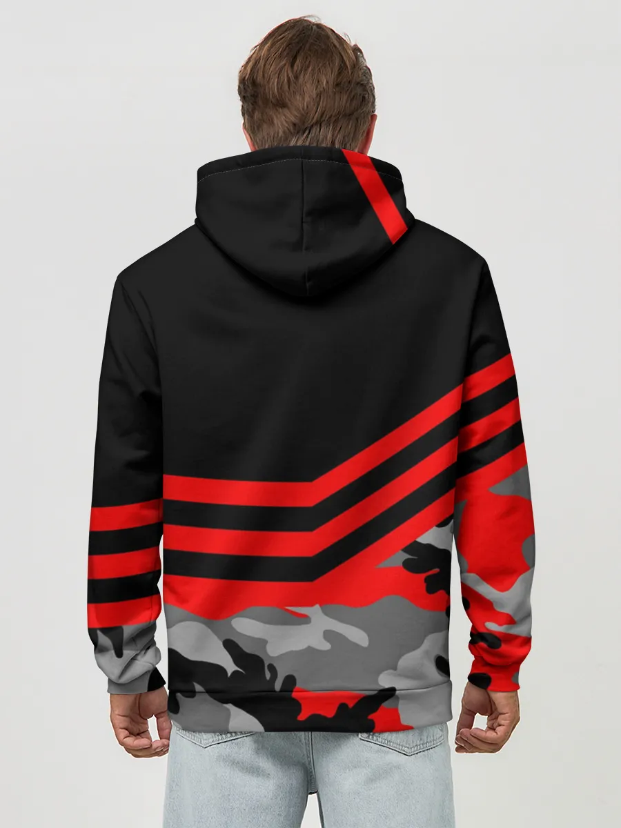 Худи мужской база хлопок / Камуфляж СССР