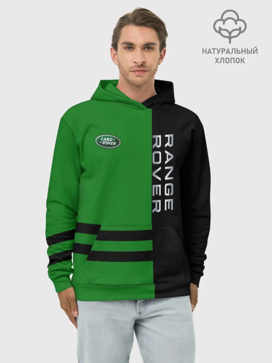 Худи мужской база хлопок / Range Rover
