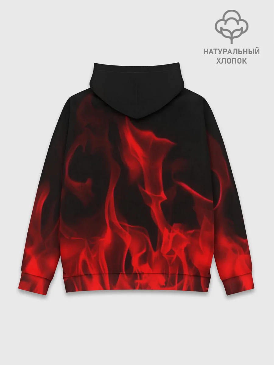 Худи мужской база хлопок / AC DC