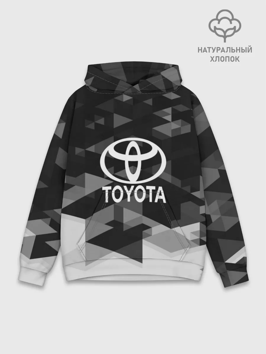 Худи мужской база хлопок / Toyota sport geometry