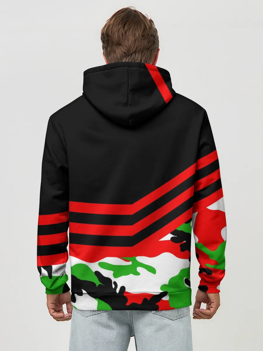 Худи мужской база хлопок / Камуфляж CS:GO