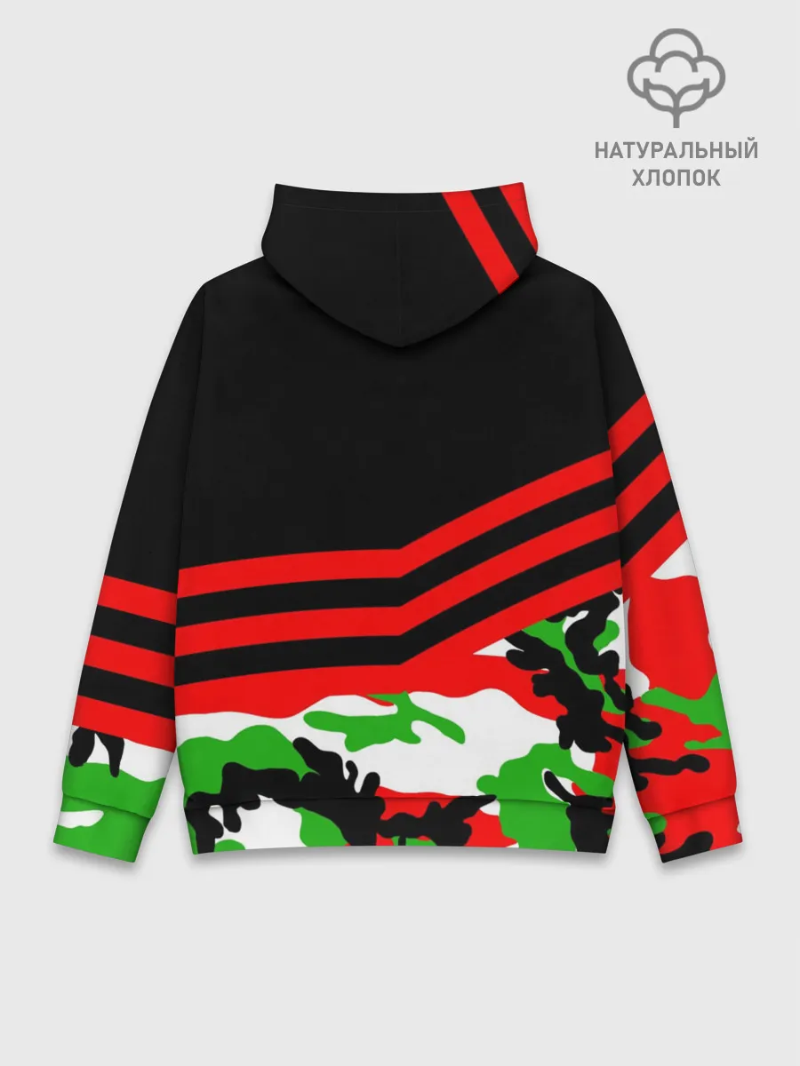 Худи мужской база хлопок / Камуфляж CS:GO