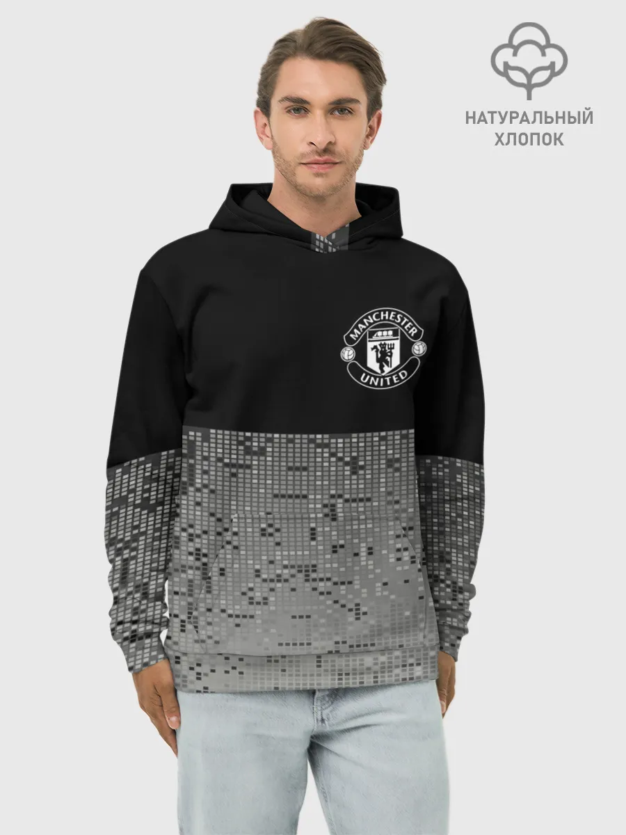 Худи мужской база хлопок / Манчестер Юнайтед ФК