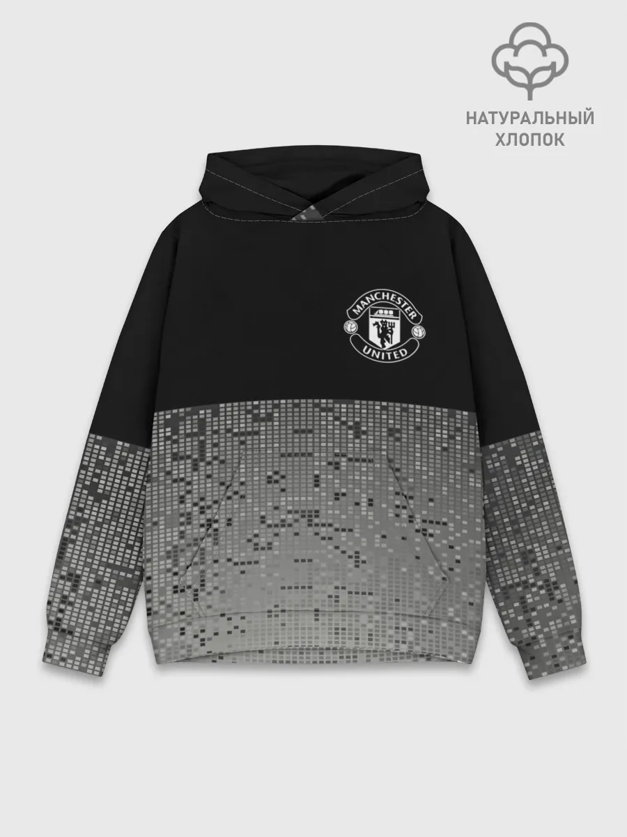 Худи мужской база хлопок / Манчестер Юнайтед ФК