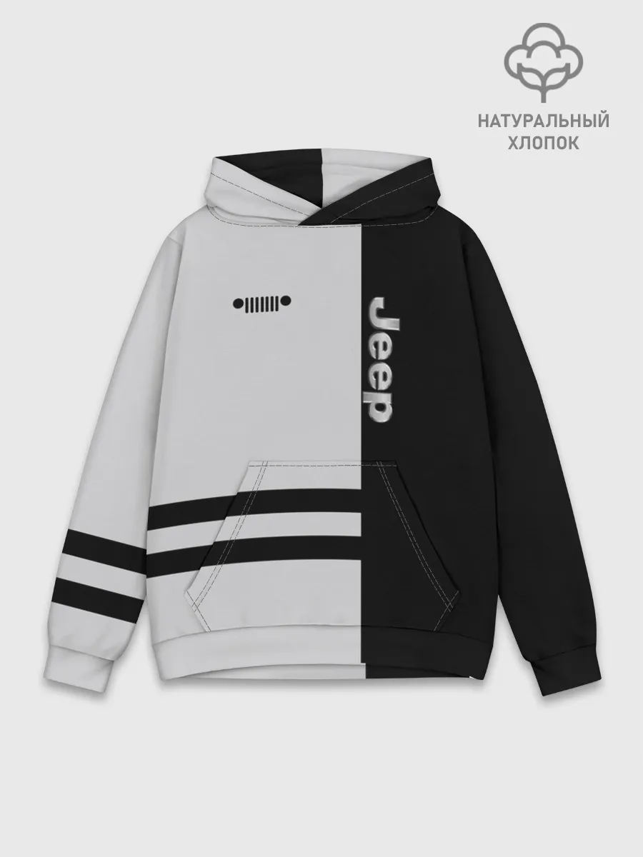 Худи мужской база хлопок / Jeep