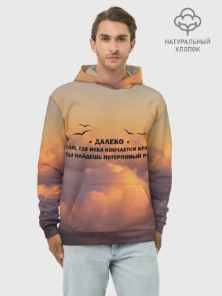 Худи мужской база хлопок / Ария