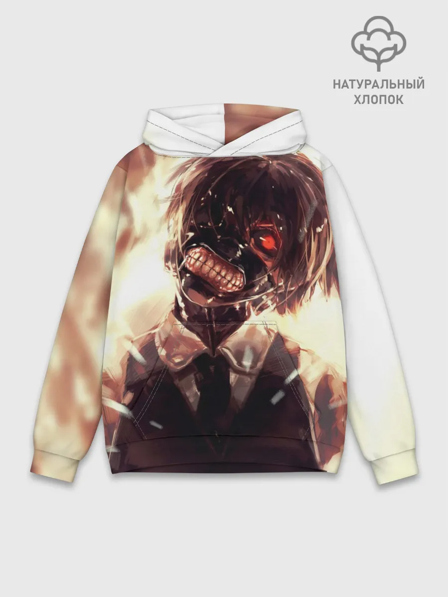 Худи мужской база хлопок / Tokyo Ghoul