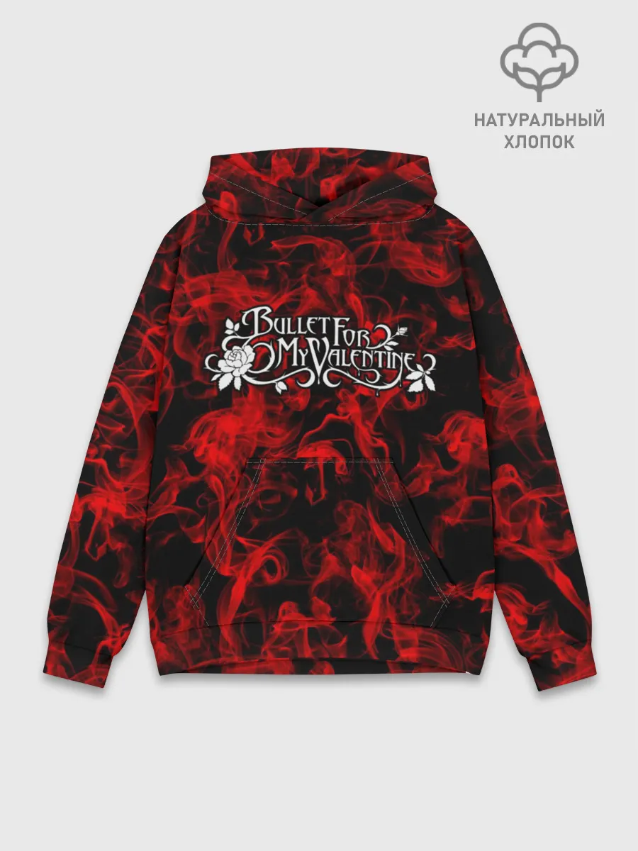 Худи мужской база хлопок / Bullet for My Valentine
