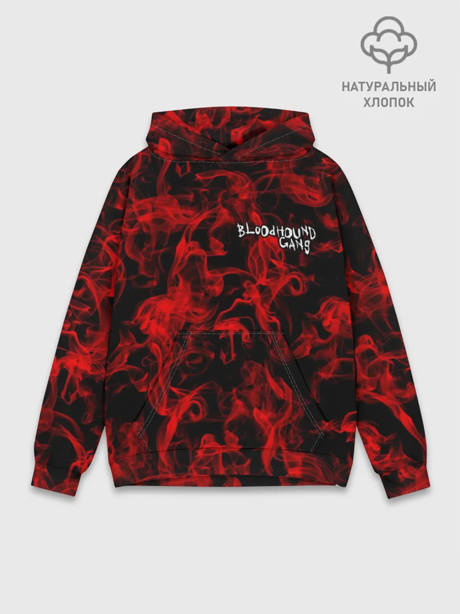 Худи мужской база хлопок / Bloodhound Gang
