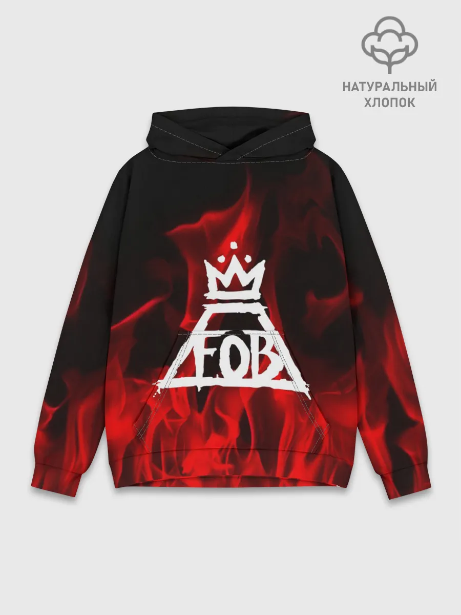 Худи мужской база хлопок / Fall out Boy