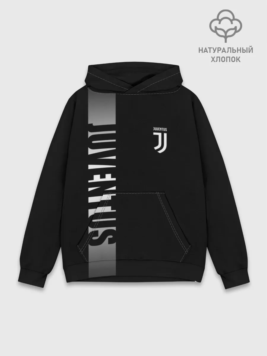 Худи мужской база хлопок / JUVENTUS / ЮВЕНТУС