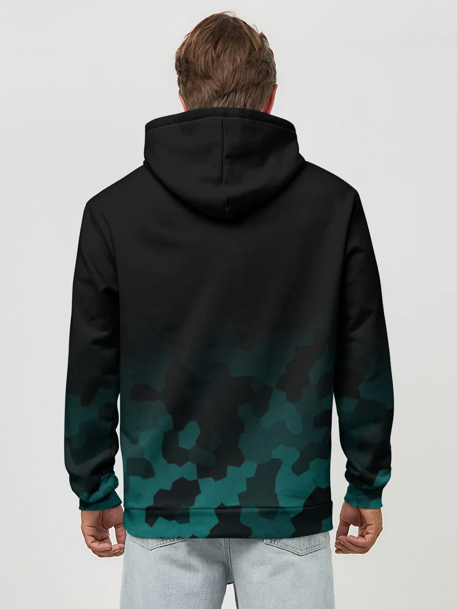 Худи мужской база хлопок / REAL MADRID