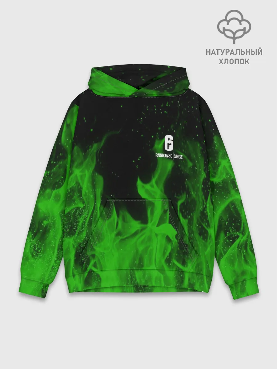 Худи мужской база хлопок / RAINBOW SIX SIEGE