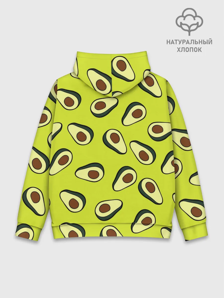 Худи мужской база хлопок / Авокадо