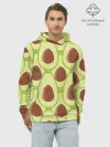 Худи мужской база хлопок / Авокадо