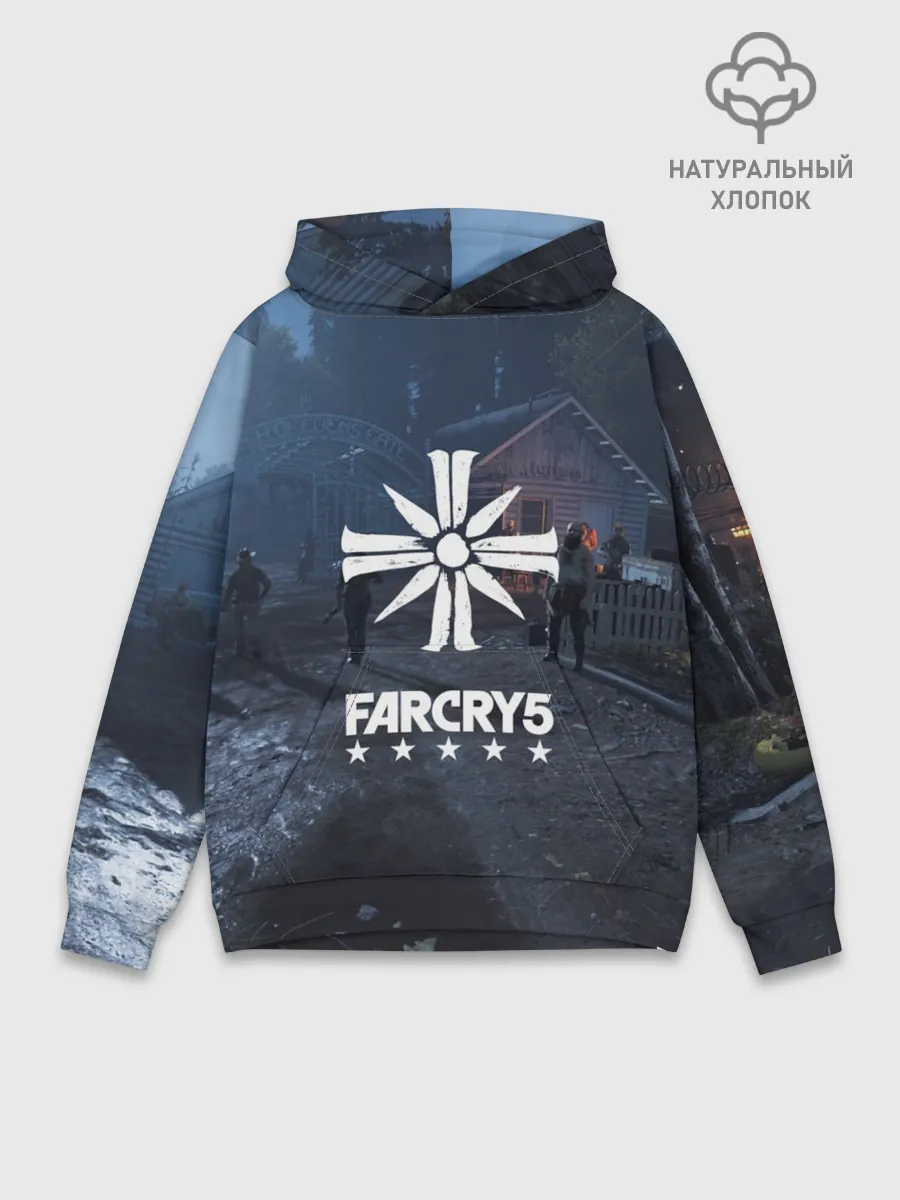 Худи мужской база хлопок / Cult Far Cry