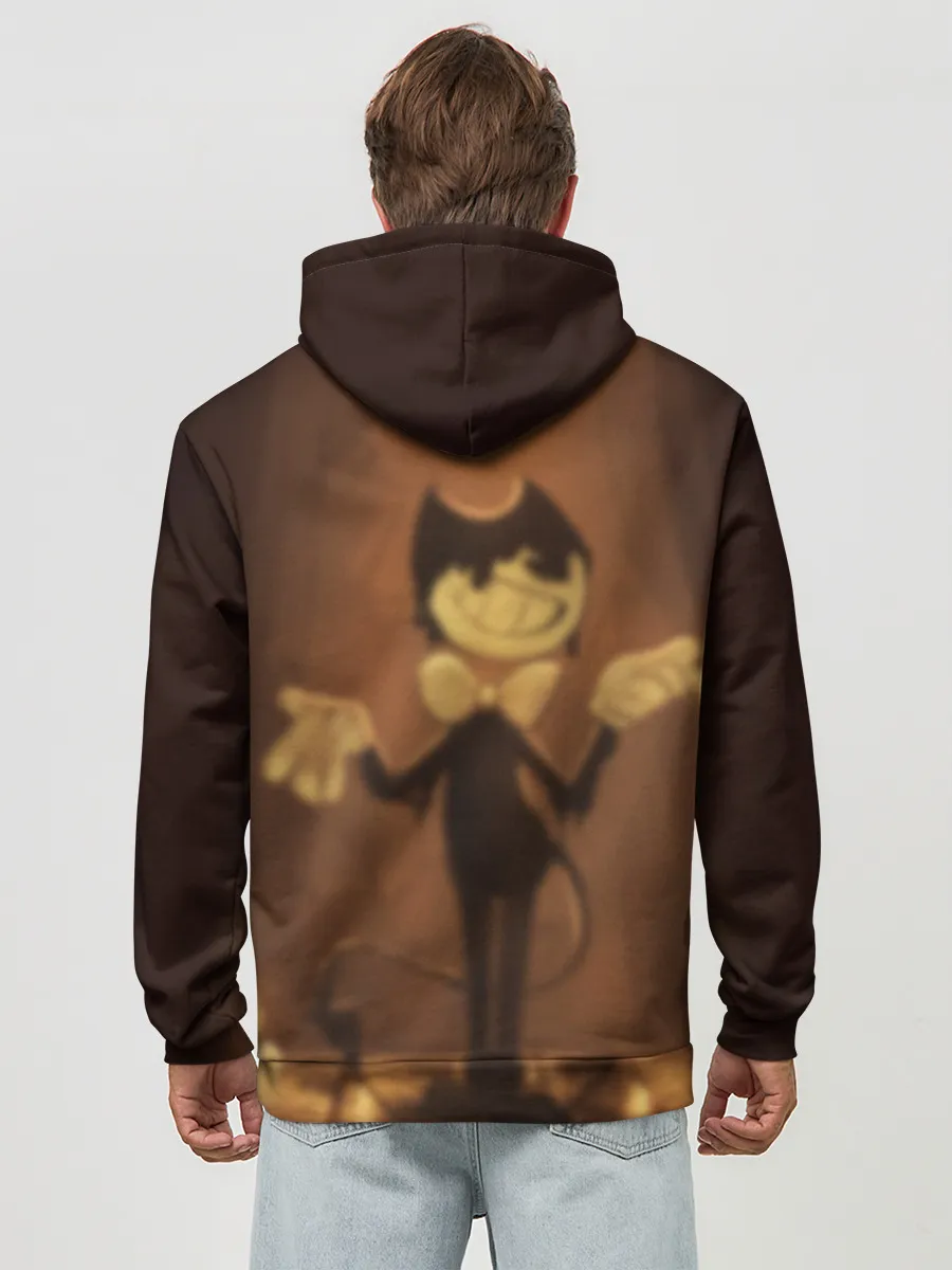 Худи мужской база хлопок / Bendy and the ink machine