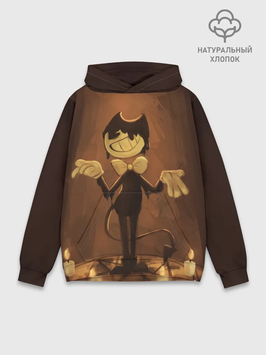 Худи мужской база хлопок / Bendy and the ink machine