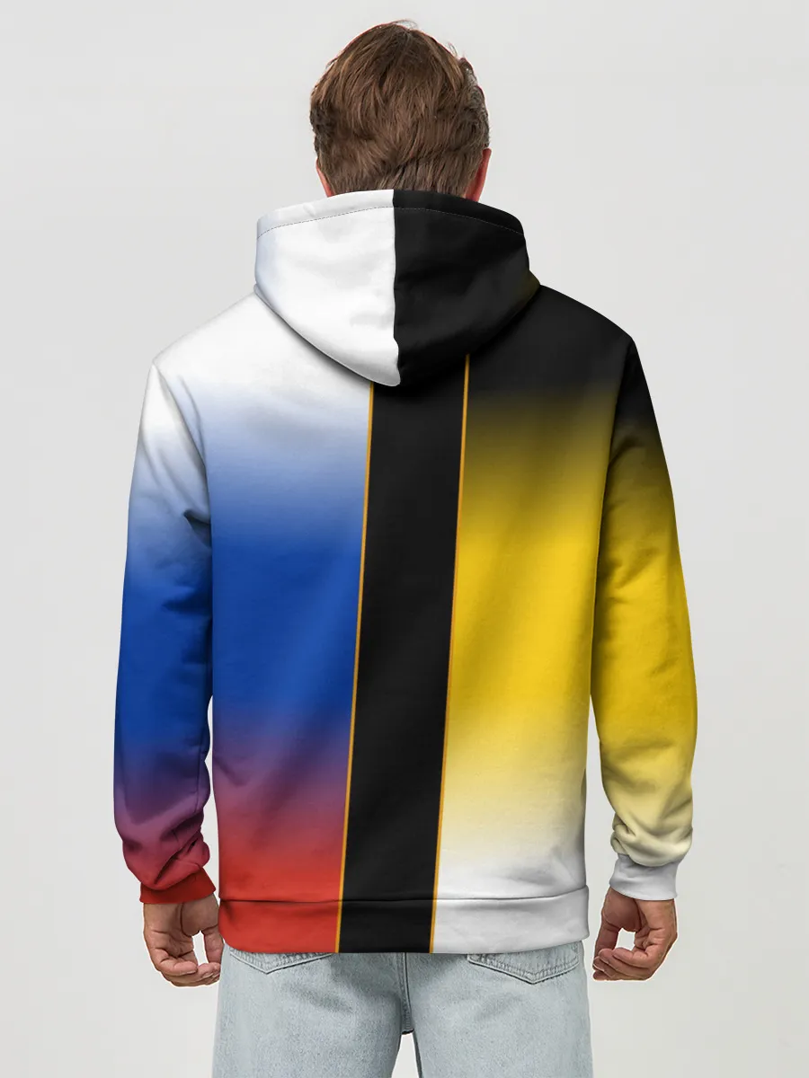 Худи мужской база хлопок / Флаги Российской Империи