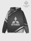Худи мужской база хлопок / MITSUBISHI SPORT