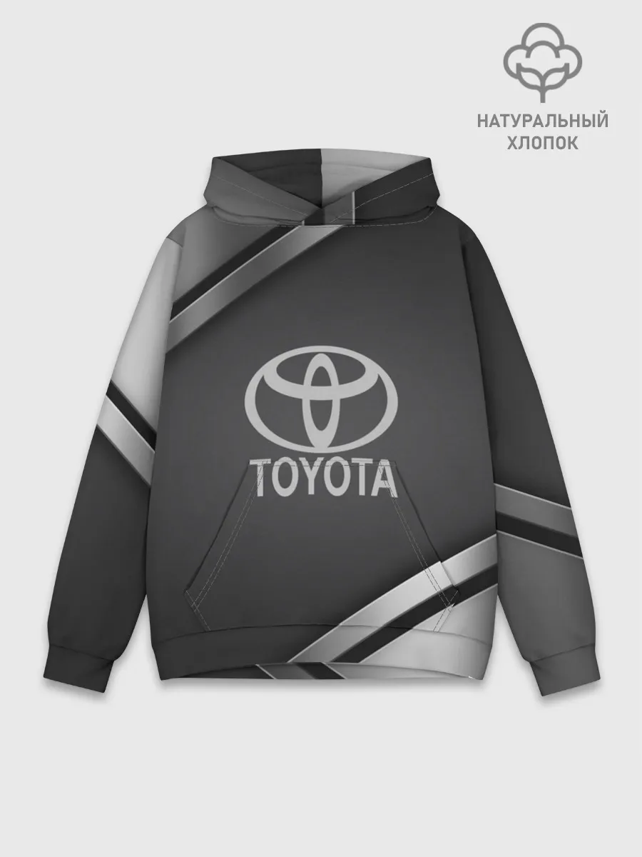 Худи мужской база хлопок / TOYOTA SPORT