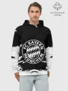 Худи мужской база хлопок / BAYERN MUNCHEN