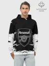 Худи мужской база хлопок / ARSENAL