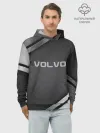Худи мужской база хлопок / Volvo