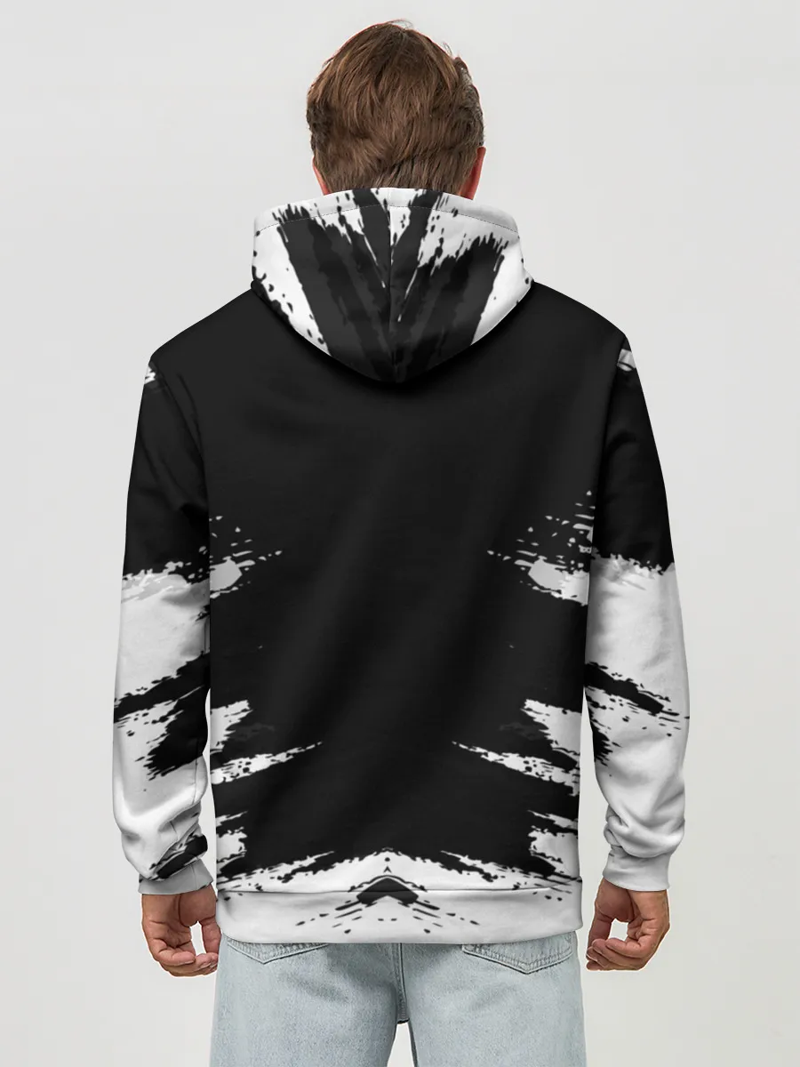 Худи мужской база хлопок / JUVENTUS