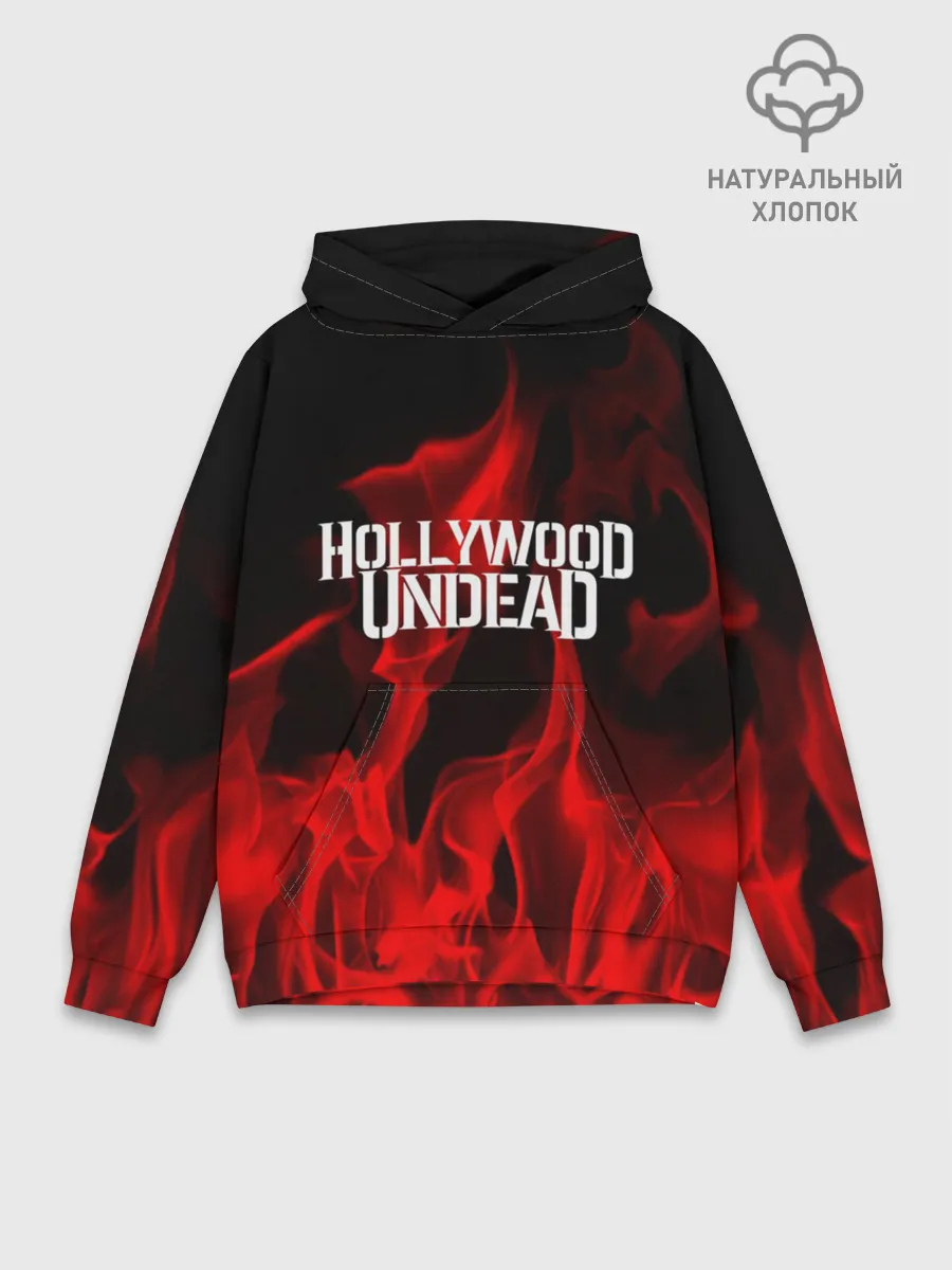 Худи мужской база хлопок / Hollywood Undead