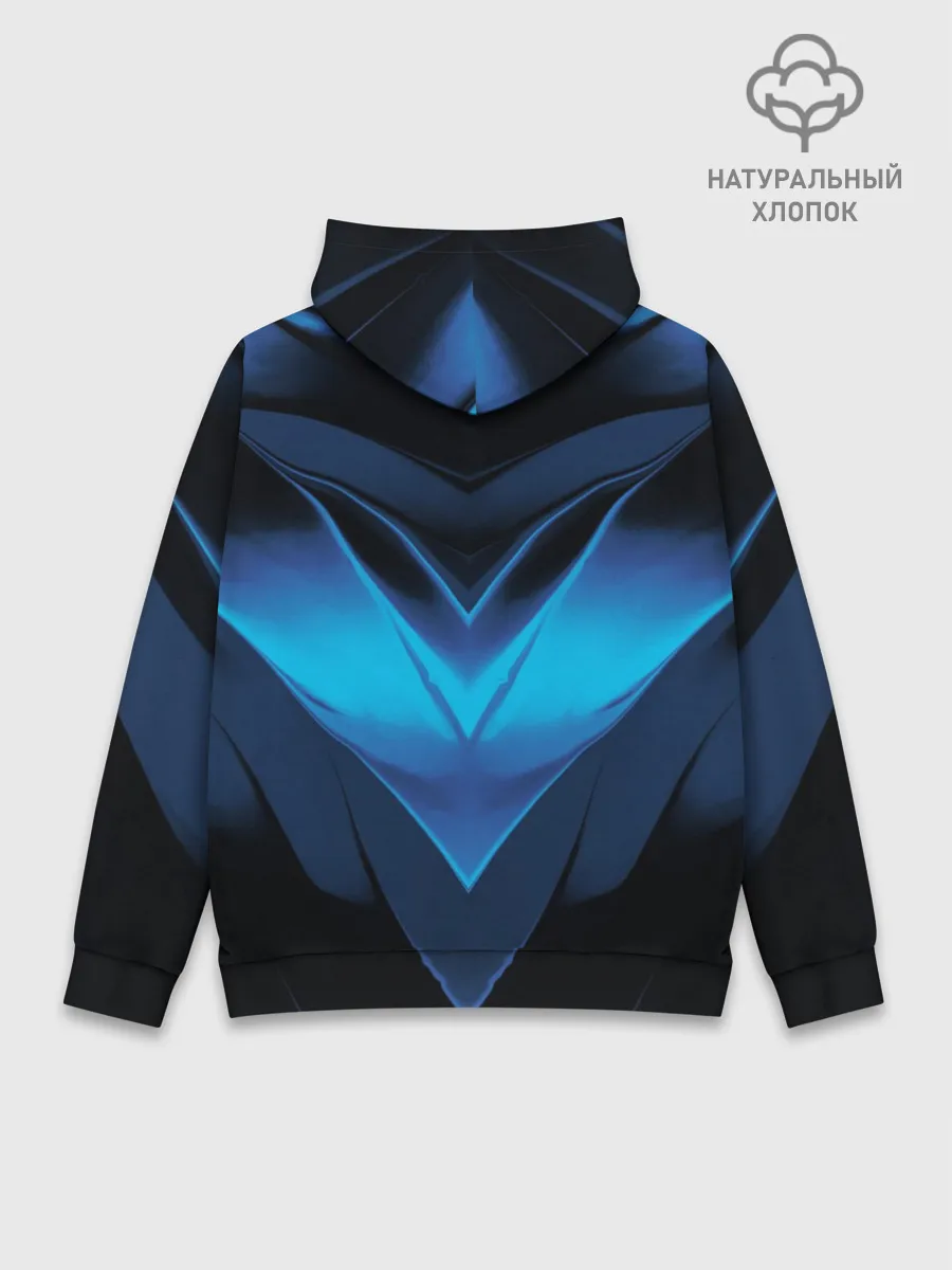 Худи мужской база хлопок / Абстракция