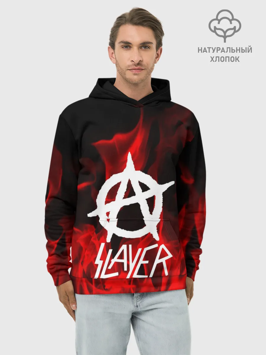Худи мужской база хлопок / SLAYER