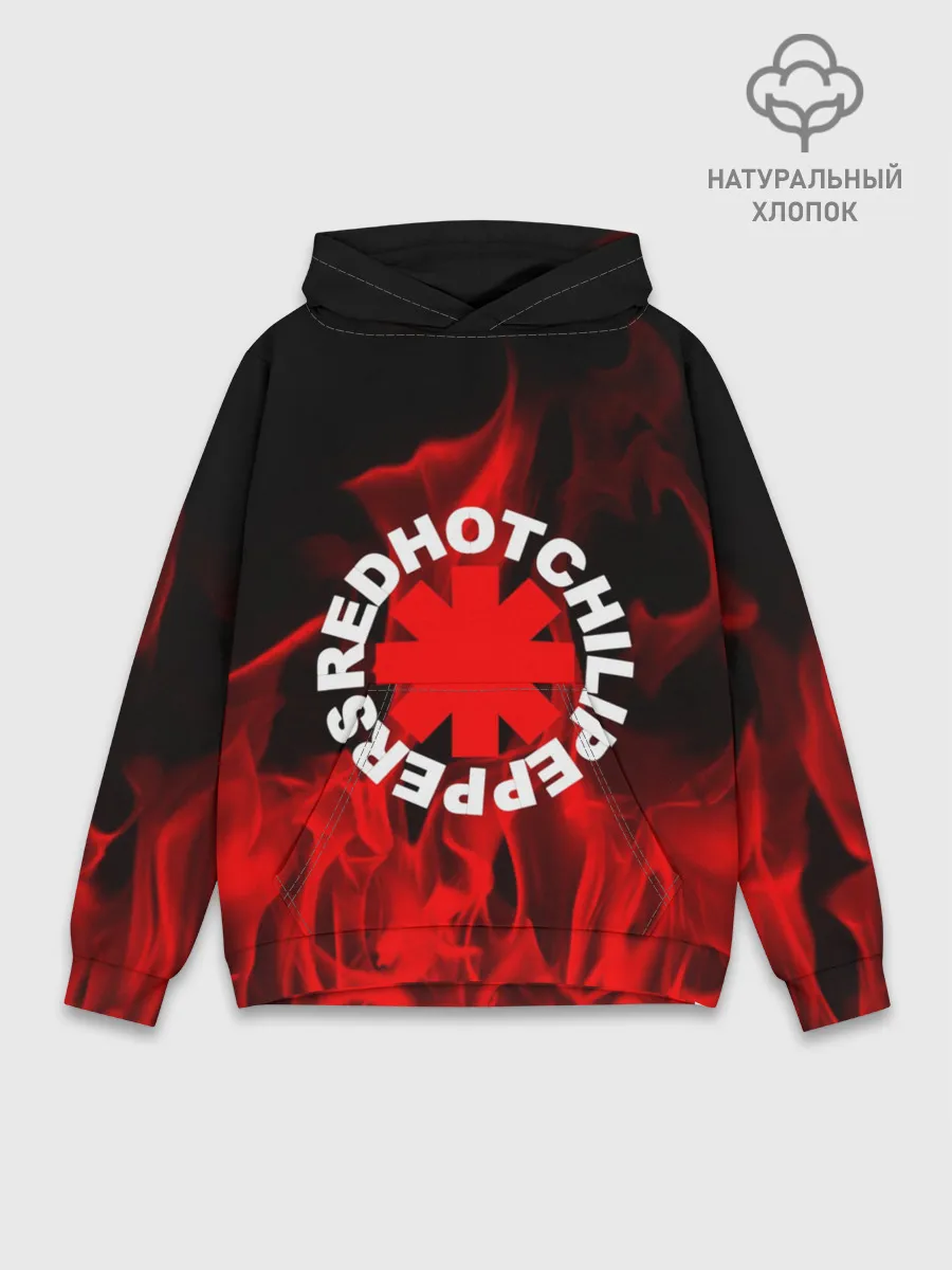 Худи мужской база хлопок / Red Hot Chili Peppers
