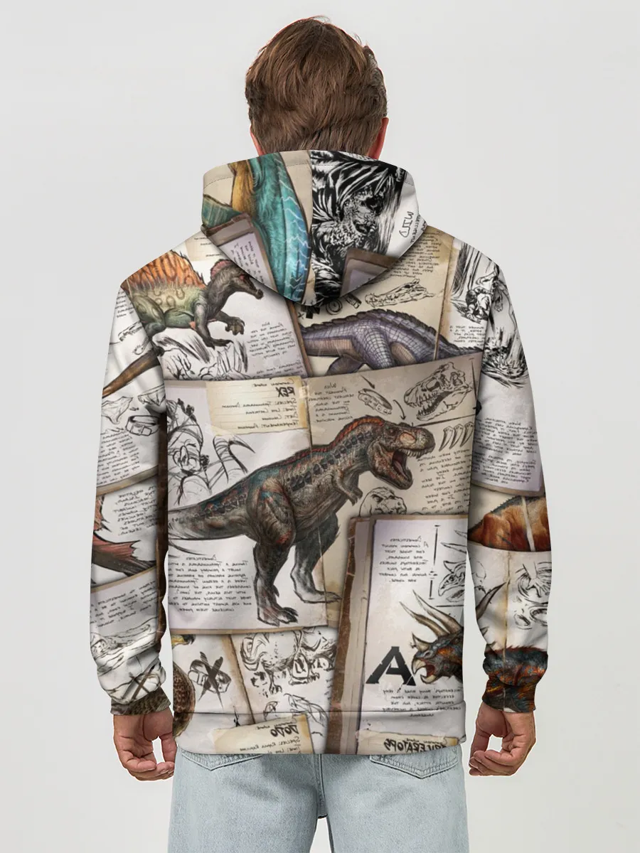 Худи мужской база хлопок / Ark Survival Evolved