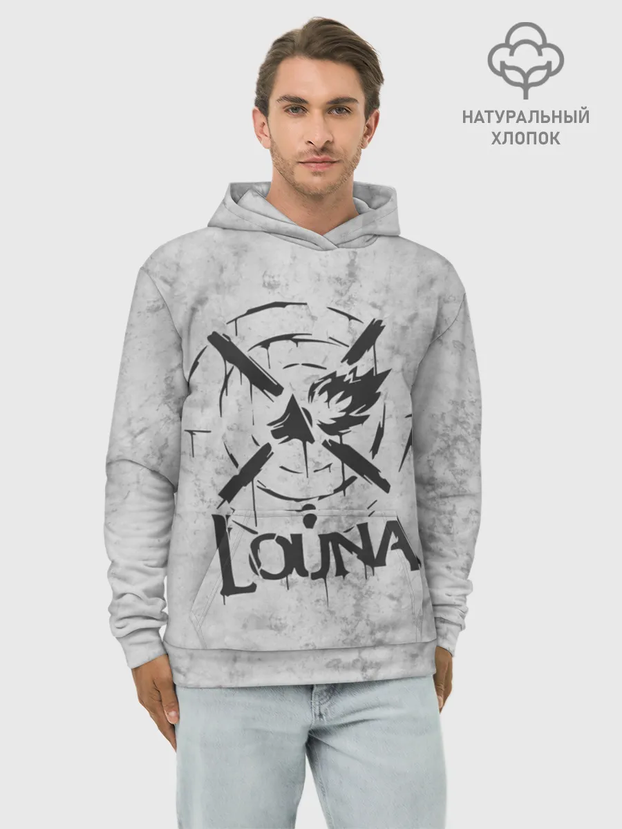 Худи мужской база хлопок / Louna