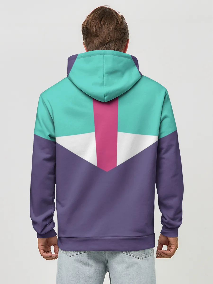 Худи мужской база хлопок / Стиль 90 х