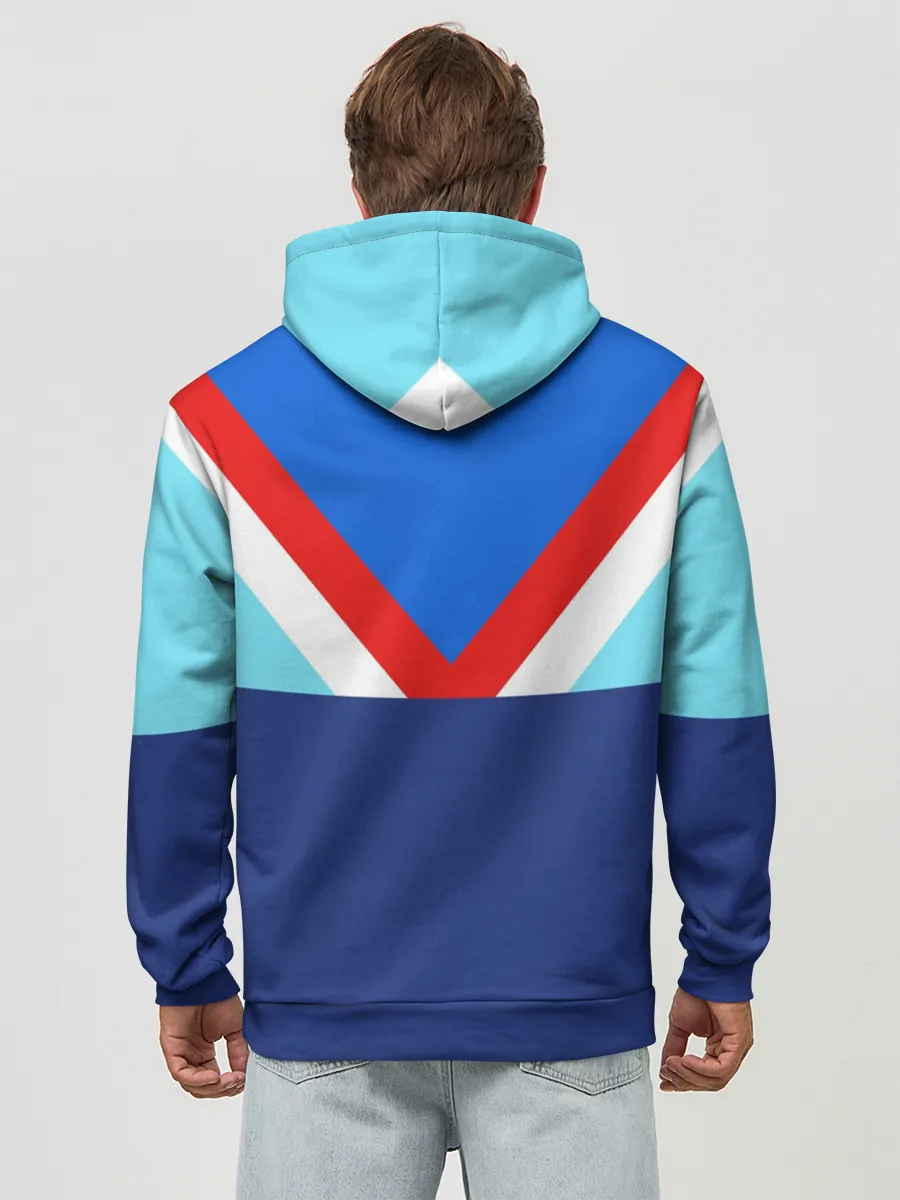 Худи мужской база хлопок / Стиль 90 х