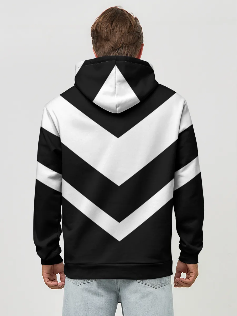 Худи мужской база хлопок / Дзюдо