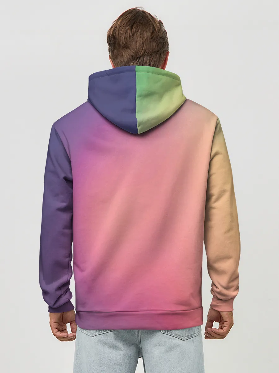 Худи мужской база хлопок / CsGo Градиент