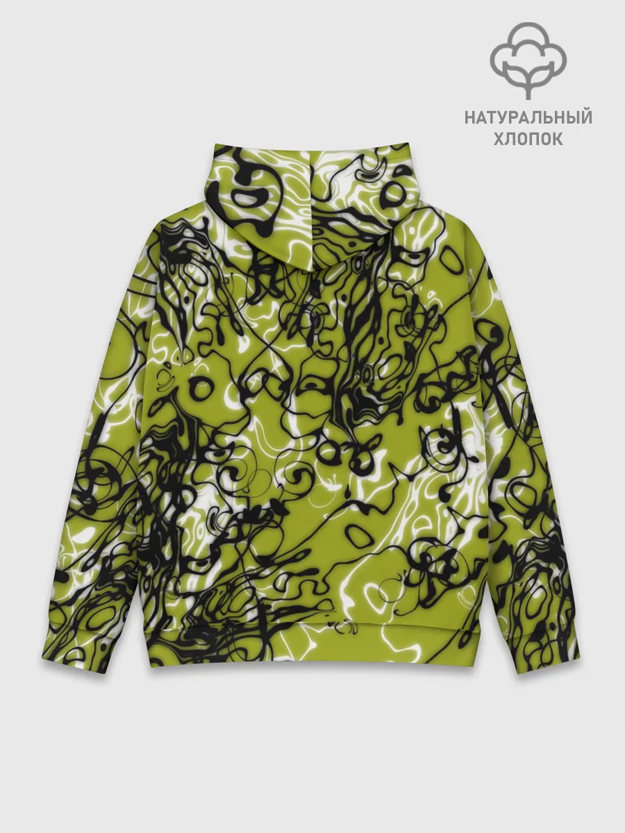 Худи мужской база хлопок / Santa Muerte